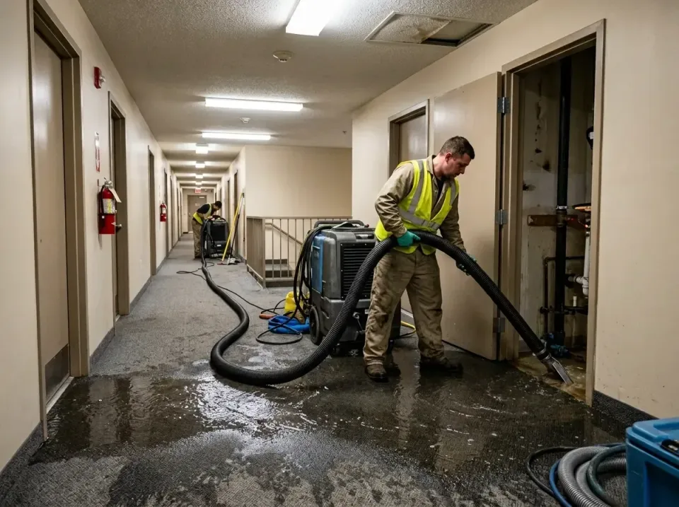 multi-unit-apartment-hallway-f-005 — frequently asked questions, Emergency Burst Pipe Water Extraction & Removal in South Pl…